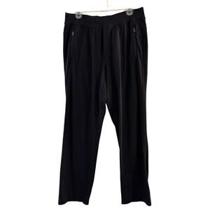 Lululemon Men’s Black Sweatpants Size Large Activewear Elastic Waistband Pockets